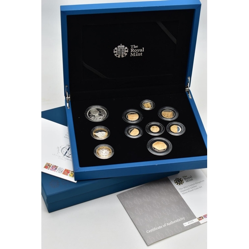 32 - THE 2012 UNITED KINGDOM DIAMOND JUBILEE SILVER COIN PROOF SET OF 10 SILVER PROOFS THE QUEENS JUBILEE... 