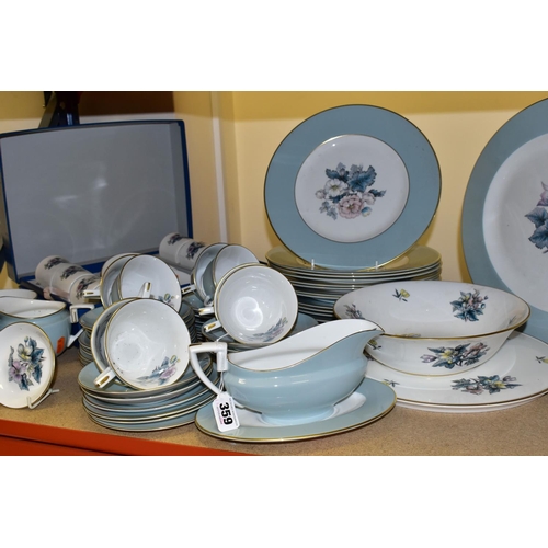 359 - A QUANTITY OF ROYAL WORCESTER 'WOODLAND' PATTERN DINNERWARE AND TEAWARES,  comprising a teapot (brok... 