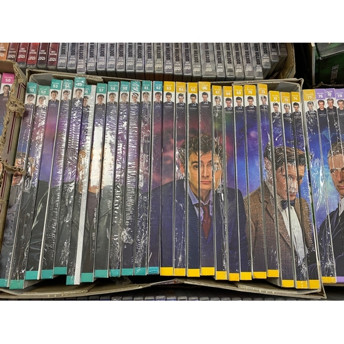 507 - A COMPLETE SET OF THE BBC/PANINI/HACHETTE DOCTOR WHO THE COMPLETE HISTORY HARDBACK BOOK COLLECTION, ... 