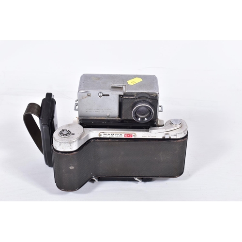 28 - AN ADAMS AND CO MINEX REFLEX DELUXE FILM CAMERA ideal for restoration( no lens or lens carrier), a M... 