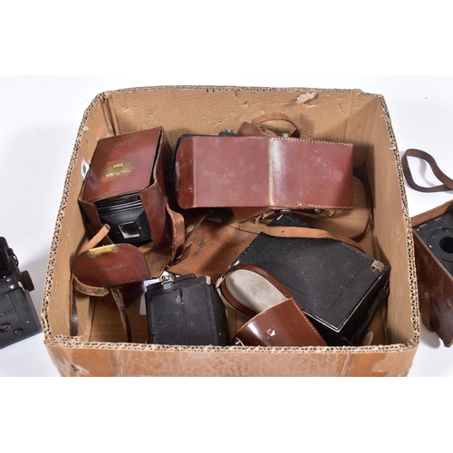 6 - TWO TRAYS CONTAINING VOIGTLANDER CAMERAS including a Bessamatic fitted with a 50mm f2.8 lens, a Dyna... 