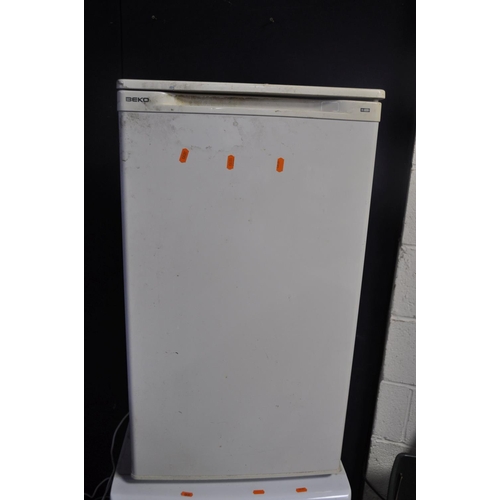 1073 - A BEKO ZC130 UNDERCOUNTER FREEZER measuring width 59cm x depth 53cm x height 85cm (PAT pass and work... 