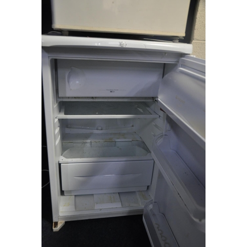 1074 - A HOTPOINT RSAV21P UNDERCOUNTER FRIDGE measuring width 55cm x depth 60cm x height 84cm (PAT pass and... 