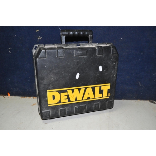 1090 - A DEWALT DC330 JIGSAW in original case with some blades, battery and charger (PAT pass and working)