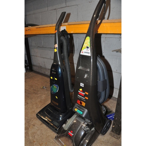 1096 - A BISSELL 7920E CARPET CLEANER along with a Sharp EC-12S51 vacuum cleaner (both PAT pass and working... 