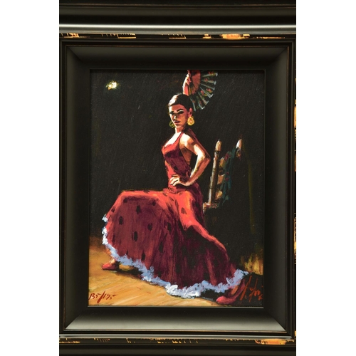 303 - FABIAN PEREZ (ARGENTINIAN 1967) 'STUDY FOR CELINA WITH ABANICO III' a limited edition print of a fem... 