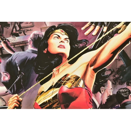 324 - ALEX ROSS FOR DC COMICS (AMERICAN CONTEMPORARY) 'WONDER WOMAN: DEFENDER OF TRUTH', a signed limited ... 