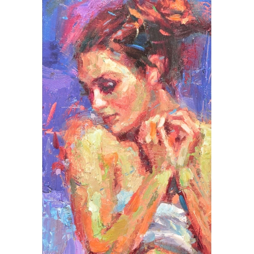 327 - HENRY ASENCIO (AMERICAN 1971) 'PRELUDE TO A TREASURE', a signed artist proof print of a female figur... 