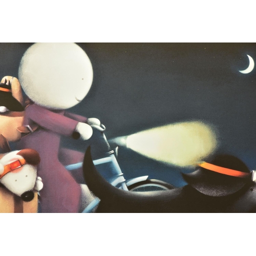 333 - DOUG HYDE (BRITISH 1972) 'SUNDAY RIDERS', a signed limited edition print, depicting a figure on a bi... 