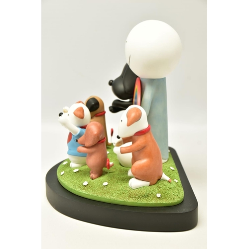 341 - DOUG HYDE (BRITISH 1972) 'THANK YOU' a limited edition sculpture in recognition of NHS workers 124/9... 