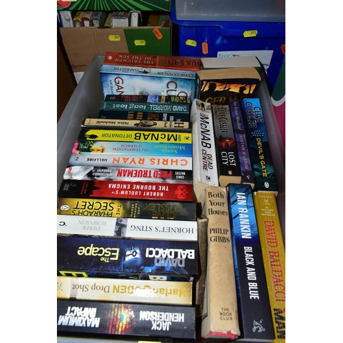 353 - EIGHT BOXES OF BOOKS, approximately 150-170 titles in hardback and paperback format to include encyc... 