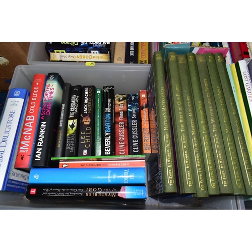 353 - EIGHT BOXES OF BOOKS, approximately 150-170 titles in hardback and paperback format to include encyc... 