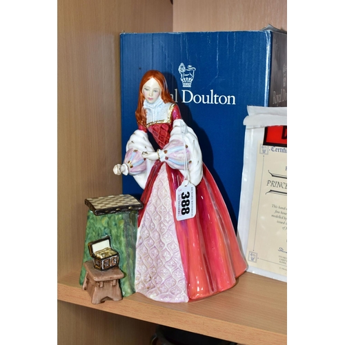 388 - A BOXED LIMITED EDITION ROYAL DOULTON 'PRINCESS ELIZABETH' HN3682, modelled by Pauline Parsons, no.5... 