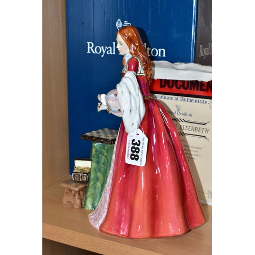 388 - A BOXED LIMITED EDITION ROYAL DOULTON 'PRINCESS ELIZABETH' HN3682, modelled by Pauline Parsons, no.5... 