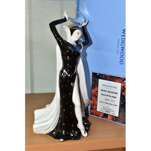 395 - A BOXED LIMITED EDITION WEDGWOOD GLAXY COLLECTION 'QUEEN OF THE NIGHT, no.450/2000, with certificate... 