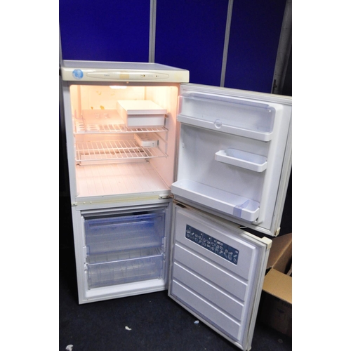 1058 - A LEC T350WS FRIDGE FREEZER measuring width 53cm x depth 62cm x height 124cm (PAT pass and working)