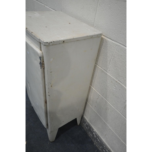 1263 - A SHEER PRIDE METAL FOOD SAFE, with a single door, enclosing two shelves, width 57cm x depth 44cm x ... 