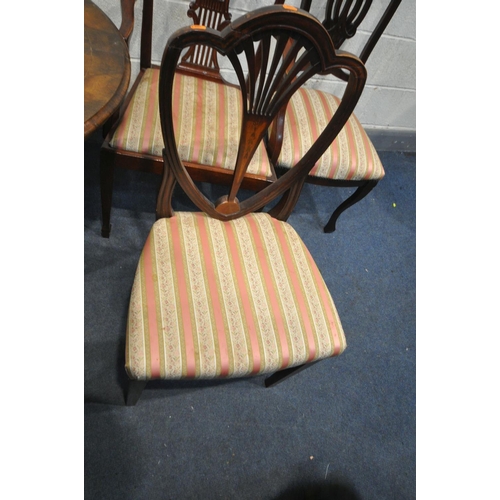 1273 - A LATE VICTORIAN WALNUT OVAL TILT TOP LOO TABLE, length 118cm x depth 86cm x height 71cm, along with... 