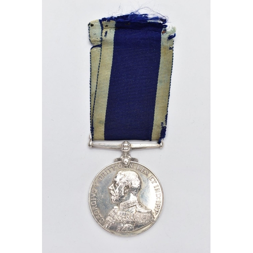 27 - A WWI GEORVE V LONG SERVICE MEDAL, awarded to F.E. Beames A.B. H.M.S Severn, approximate gross weigh... 