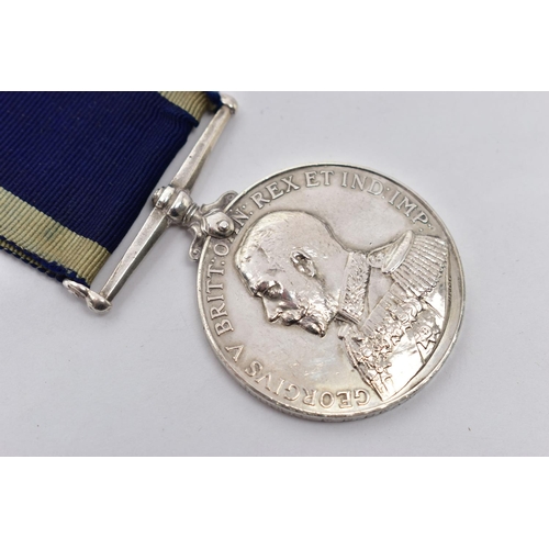 27 - A WWI GEORVE V LONG SERVICE MEDAL, awarded to F.E. Beames A.B. H.M.S Severn, approximate gross weigh... 