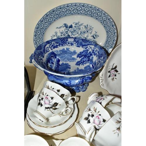 347 - A COLLECTION OF 20TH CENTURY CERAMICS ETC, to include Royal Albert 'Queen's Messenger' tea wares com... 