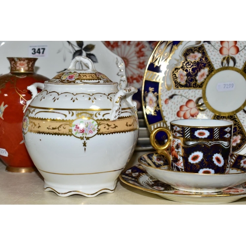 347 - A COLLECTION OF 20TH CENTURY CERAMICS ETC, to include Royal Albert 'Queen's Messenger' tea wares com... 