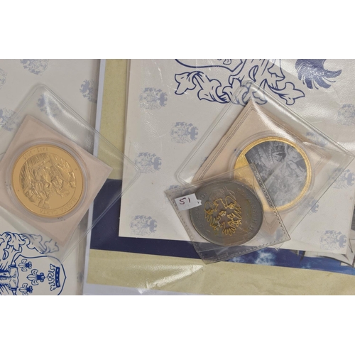 79 - A LARGE AMOUNT OF COINS AND COMMEMORATIVES, to include The Royal Mint, Australian Mint, Westminster ... 