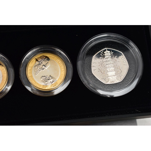 88 - A GROUP OF ROYAL MINT SILVER PIEDFORT PROOF BOXED COINS, to include a Queen Mother silver proof pied... 