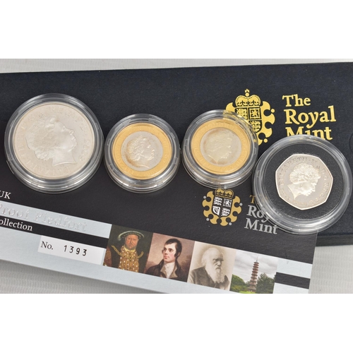 88 - A GROUP OF ROYAL MINT SILVER PIEDFORT PROOF BOXED COINS, to include a Queen Mother silver proof pied... 