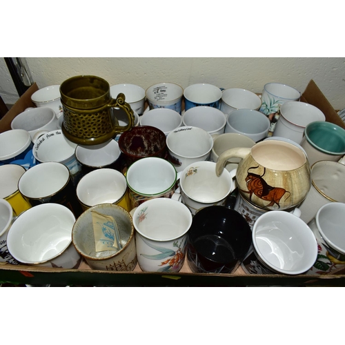 456 - SIX BOXES OF CERAMICS AND ASSORTED TEAWARES, to include a 1960's Babbacombe Pottery 'Laurianna Studi... 