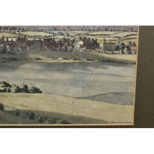 470 - MICHAEL BURGHERS (DUTCH 1647-1727) THREE TOPOGRAPHICAL ENGRAVING PRINTS OF STAFFORDSHIRE VIEWS, take... 