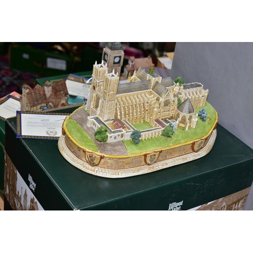 473 - THREE BOXED LILLIPUT LANE SCULPTURES FROM BRITIANS HERITAGE COLLECTION, all with deeds, comprising W... 