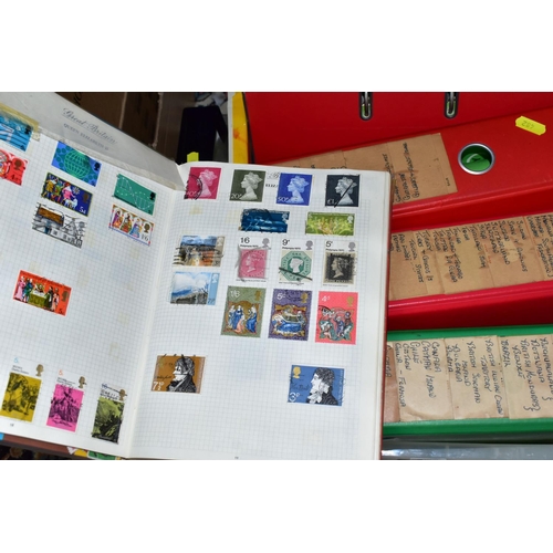 482 - LARGE COLLECTION OF WORLDWIDE STAMPS, in 8 large binders both mint and used