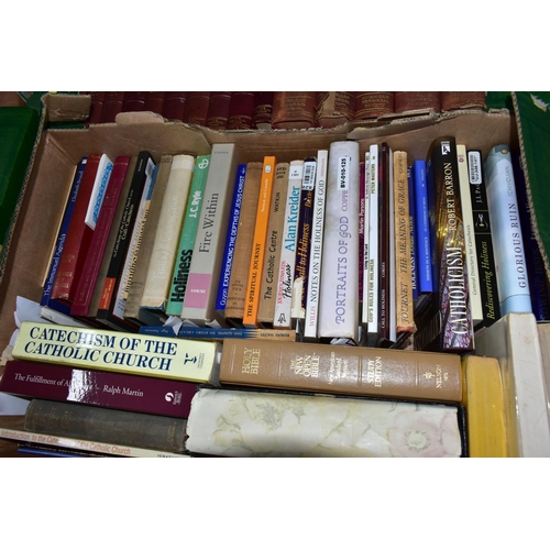 495 - BOOKS, six boxes containing approximately 160 - 170 titles in hardback and paperback format, subject... 