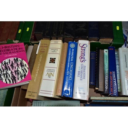 495 - BOOKS, six boxes containing approximately 160 - 170 titles in hardback and paperback format, subject... 