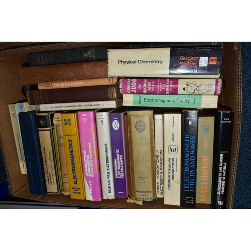 496 - BOOKS, seven boxes containing approximately 200 - 210 titles in hardback and paperback format, subje... 