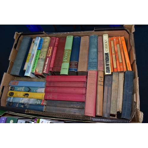 503 - BOOKS, seven boxes containing approximately 240 miscellaneous titles in hardback and paperback forma... 