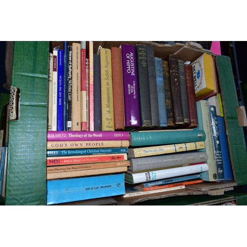 505 - BOOKS, seven boxes containing approximately 250-260 titles in hardback and paperback formats, subjec... 