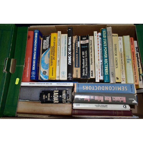 509 - BOOKS, six boxes containing approximately 200 - 210 titles in hardback and paperback format, subject... 