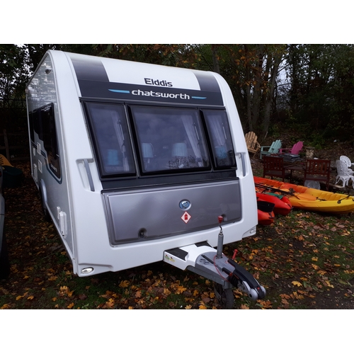 999 - AN ELDDIS AVANTE 462 CHATSWORTH 2 BERTH TOURING CARAVAN fully fitted with cooker, water heater, frid... 