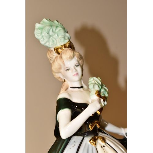 315 - A BOXED COALPORT THE MILLENNIUM BALL LIMITED EDITION 'FOUR SEASONS' FIGURINE, one of a collection of... 