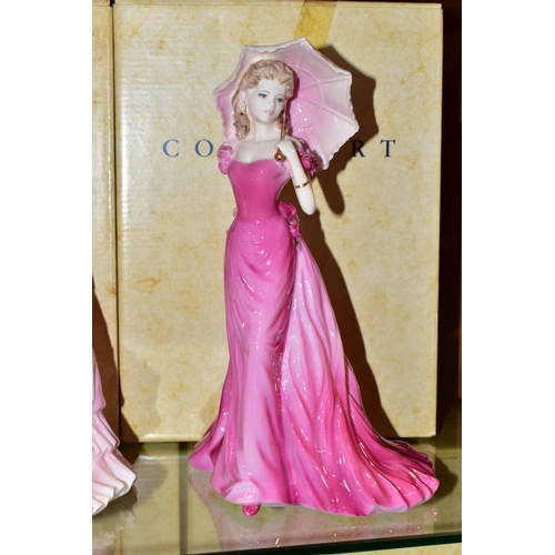 337 - FOUR BOXED AUSTRALIAN EXCLUSIVE COALPORT FIGURINES, limited editions, comprising Leonie numbered 947... 