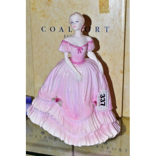 337 - FOUR BOXED AUSTRALIAN EXCLUSIVE COALPORT FIGURINES, limited editions, comprising Leonie numbered 947... 