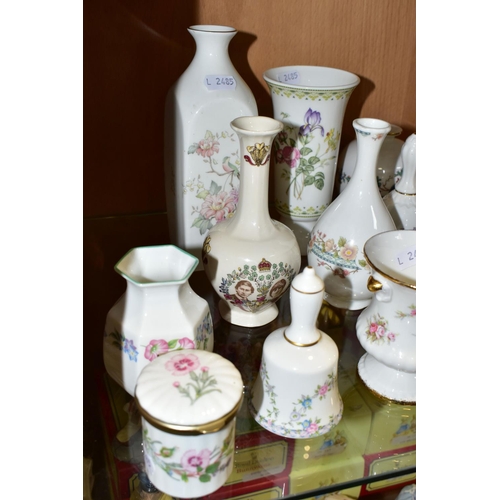 360 - A LARGE QUANTITY OF ASSORTED WEDGWOOD, COALPORT AND ROYAL WORCESTER GIFTWARE, comprising Wedgwood 'A... 