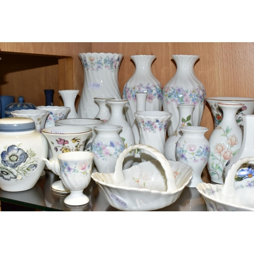 360 - A LARGE QUANTITY OF ASSORTED WEDGWOOD, COALPORT AND ROYAL WORCESTER GIFTWARE, comprising Wedgwood 'A... 