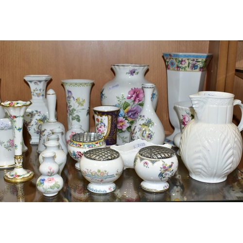 360 - A LARGE QUANTITY OF ASSORTED WEDGWOOD, COALPORT AND ROYAL WORCESTER GIFTWARE, comprising Wedgwood 'A... 