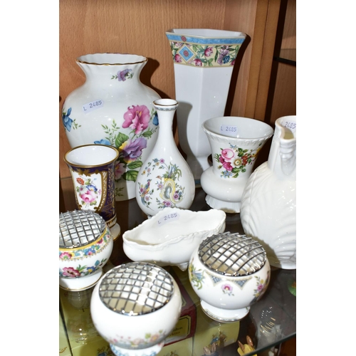 360 - A LARGE QUANTITY OF ASSORTED WEDGWOOD, COALPORT AND ROYAL WORCESTER GIFTWARE, comprising Wedgwood 'A... 