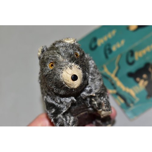 398 - A T.N. CLOCKWORK 'CLEVER BEAR' TOY, made in Japan, height 6.5cm x length 12cm, with partial box (mis... 