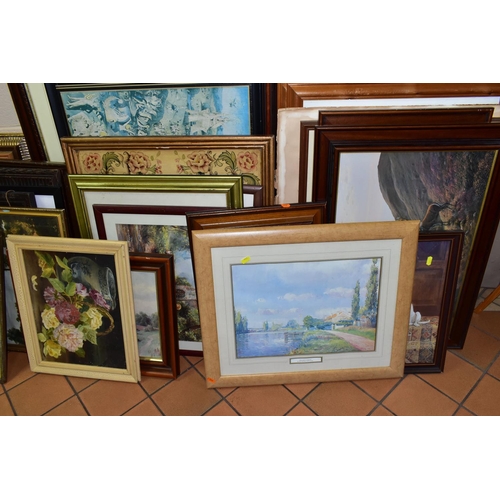 441 - A LARGE QUANTITY OF PICTURES AND PRINTS ETC, to include a number of print reproductions of paintings... 