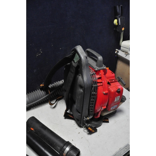 1099 - A EMAK SA2062 PETROL BACKPACK BLOWER (UNTESTED but engine pulling freely)